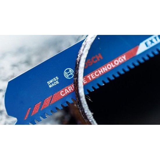 Lâmina de serra sabre S1155CHC EXPERT Thick Tough Metal, 3 un. refª 2608900369 BOSCH Lâmina de serra sabre S1155CHC EXPERT Thick Tough Metal, 3 un. refª 2608900369 BOSCH