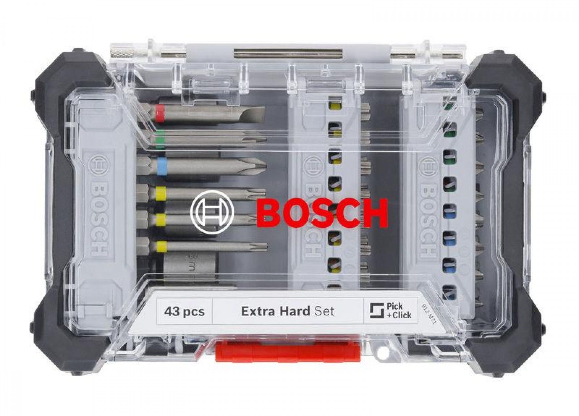 Kit bits ¼ 43pç refª 2607017723 BOSCH