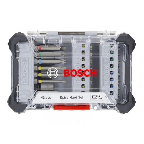 Kit bits ¼ 43pç refª 2607017723 BOSCH Kit bits ¼ 43pç refª 2607017723 BOSCH