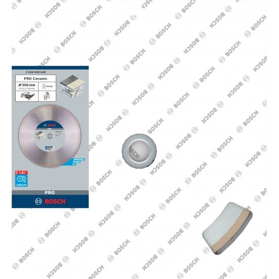 Disco de diamante PRO Ceramic, 350 x 30/25,4 mm refª 2608602640 BOSCH Disco de diamante PRO Ceramic, 350 x 30/25,4 mm refª 2608602640 BOSCH