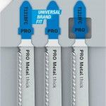 L�mina de serra vertical PRO Metal thick T121BFC 92 mm, 3 unid. ref� 2608655109 BOSCH