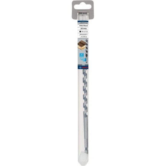 Broca em espiral com serpentina PRO Wood, 8 x 170 x 235 mm ref� 2608597623 BOSCH
