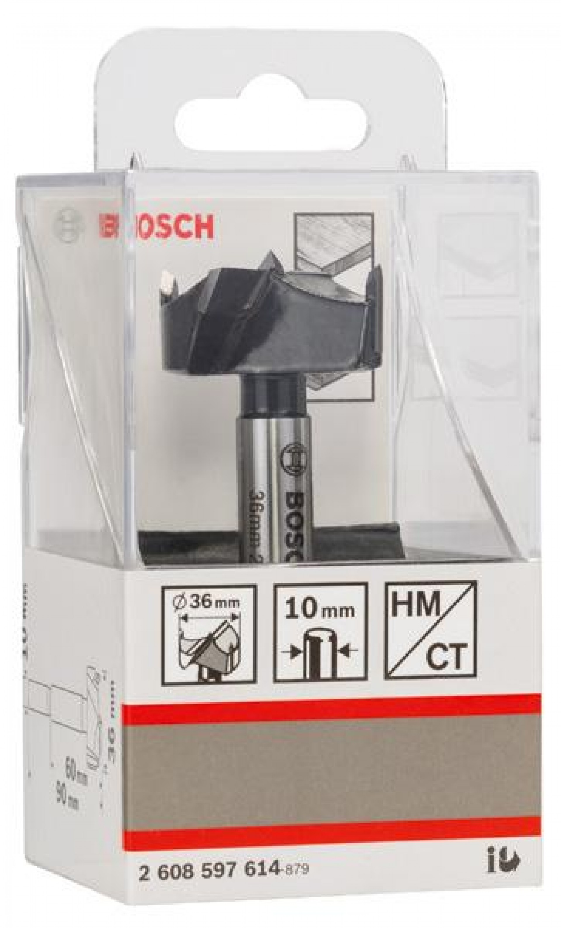 Broca para furos de charneira HM refª 2608597614 BOSCH