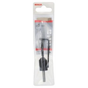 Brocas em espiral para madeira com escareador refª 2608596392 BOSCH Brocas em espiral para madeira com escareador refª 2608596392 BOSCH