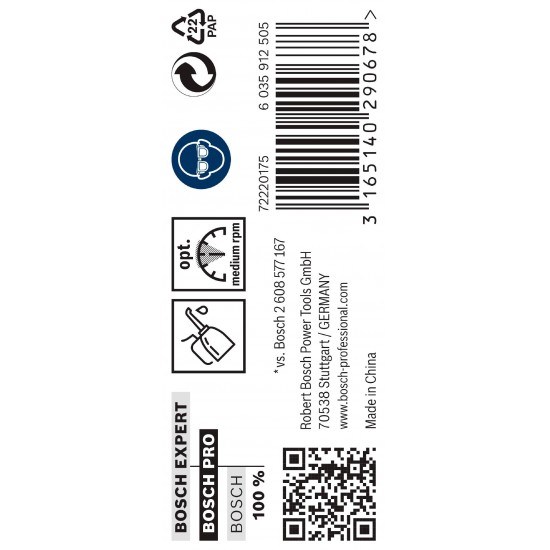 Broca PRO Metal HSS-G, 6,2 x 63 x 101 mm, 10 unid. refª 2608595067 BOSCH Broca PRO Metal HSS-G, 6,2 x 63 x 101 mm, 10 unid. refª 2608595067 BOSCH