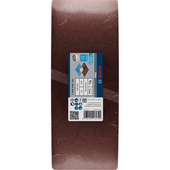 Cinta de lixa PRO X440, 100x610mm, G150, 10 unid. refª 2608606138 BOSCH Cinta de lixa PRO X440, 100x610mm, G150, 10 unid. refª 2608606138 BOSCH