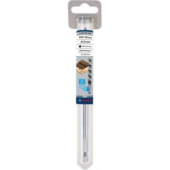 Broca helicoidal PRO Wood, 8 x 95 x 160 mm ref� 2608585696 BOSCH