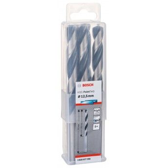 Broca helicoidal HSS PointTeQ 12,5 mm refª 2608577293 BOSCH Broca helicoidal HSS PointTeQ 12,5 mm refª 2608577293 BOSCH