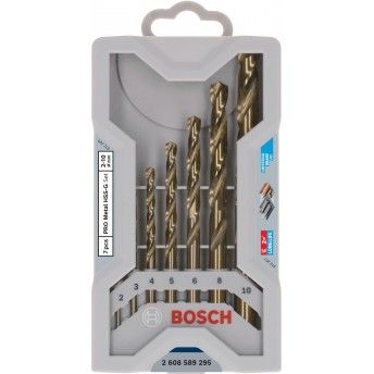 Kit Brocas para metal PRO Metal HSS-G, 7 unid. refª 2608589295 BOSCH Kit Brocas para metal PRO Metal HSS-G, 7 unid. refª 2608589295 BOSCH