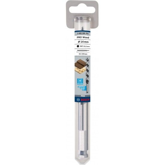 Broca helicoidal PRO Wood, 14 x 95 x 160 mm ref� 2608585701 BOSCH