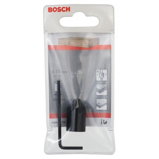 Brocas Fresa c�nica de encaixe f�mea para broca em espiral para madeira ref� 2608585738 BOSCH