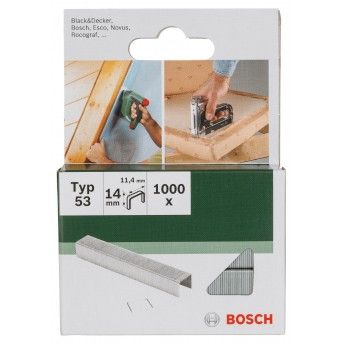 Agrafos/pinos/pregos Agrafo tipo 53 refª 2609255823 BOSCH Agrafos/pinos/pregos Agrafo tipo 53 refª 2609255823 BOSCH
