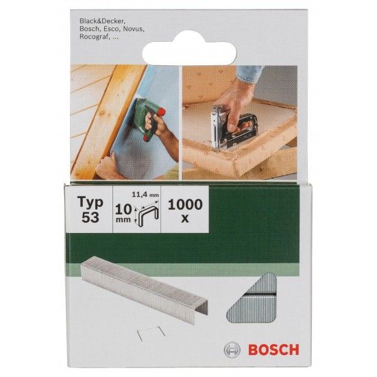 Agrafos/pinos/pregos Agrafo tipo 53 ref 2609255821 BOSCH