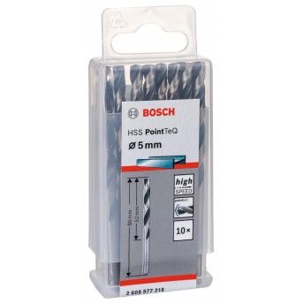 Broca helicoidal HSS PointTeQ 5,0 mm ref 2608577218 BOSCH