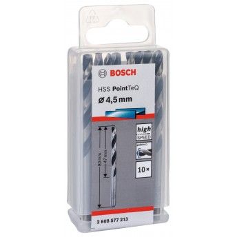 Broca helicoidal HSS PointTeQ 4,5 mm ref� 2608577213 BOSCH