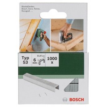 Agrafos/pinos/pregos Agrafo tipo 53 ref� 2609255819 BOSCH
