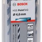 Broca helicoidal HSS PointTeQ 4,6 mm ref� 2608577214 BOSCH