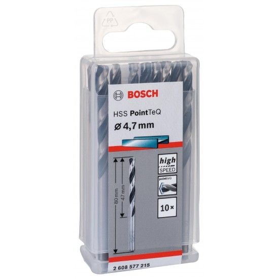 Broca helicoidal HSS PointTeQ 4,7 mm ref� 2608577215 BOSCH