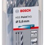 Broca helicoidal HSS PointTeQ 5,6 mm refª 2608577224 BOSCH Broca helicoidal HSS PointTeQ 5,6 mm refª 2608577224 BOSCH