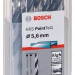 Broca helicoidal HSS PointTeQ 5,6 mm refª 2608577224 BOSCH Broca helicoidal HSS PointTeQ 5,6 mm refª 2608577224 BOSCH