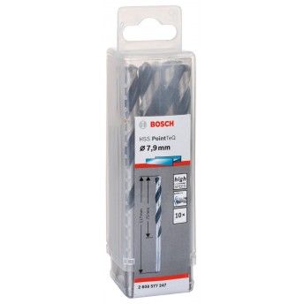 Broca helicoidal HSS PointTeQ 7,9 mm ref 2608577247 BOSCH