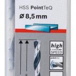 Broca helicoidal HSS PointTeQ 8,5 mm refª 2608577253 BOSCH Broca helicoidal HSS PointTeQ 8,5 mm refª 2608577253 BOSCH