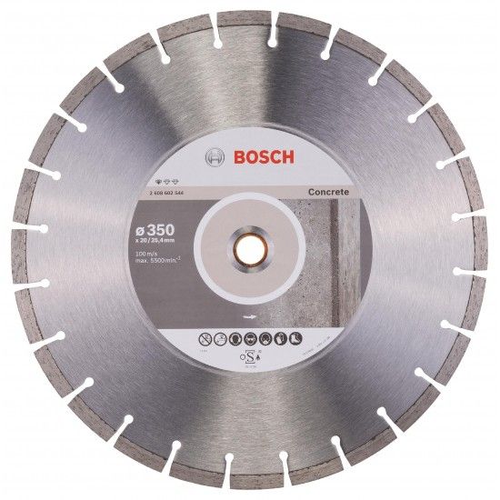 Disco de corte de diamante Standard for Concrete refª 2608602544 BOSCH Disco de corte de diamante Standard for Concrete refª 2608602544 BOSCH
