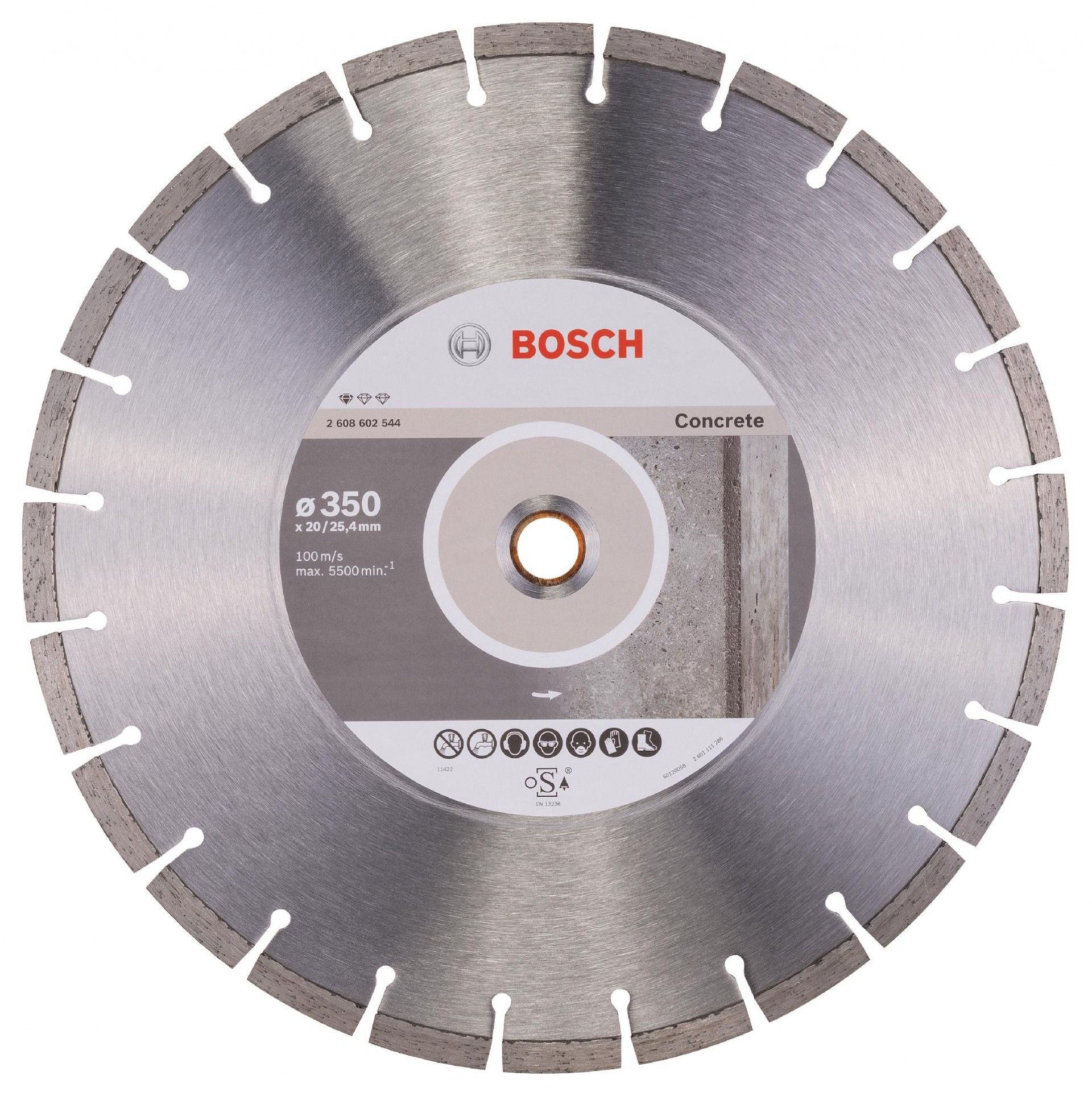 Disco de corte de diamante Standard for Concrete refª 2608602544 BOSCH
