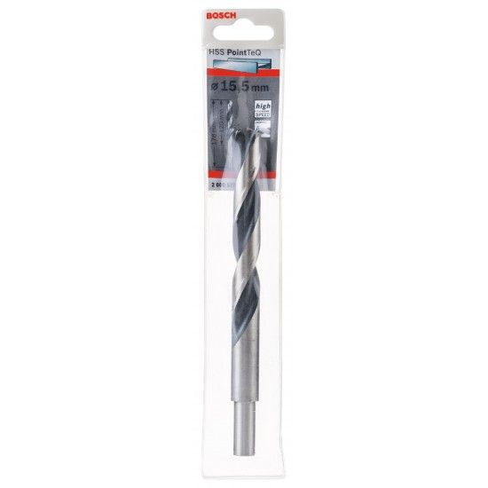 Broca helicoidal HSS PointTeQ 15,5 mm (encabadouro reduzido) ref� 2608577309 BOSCH