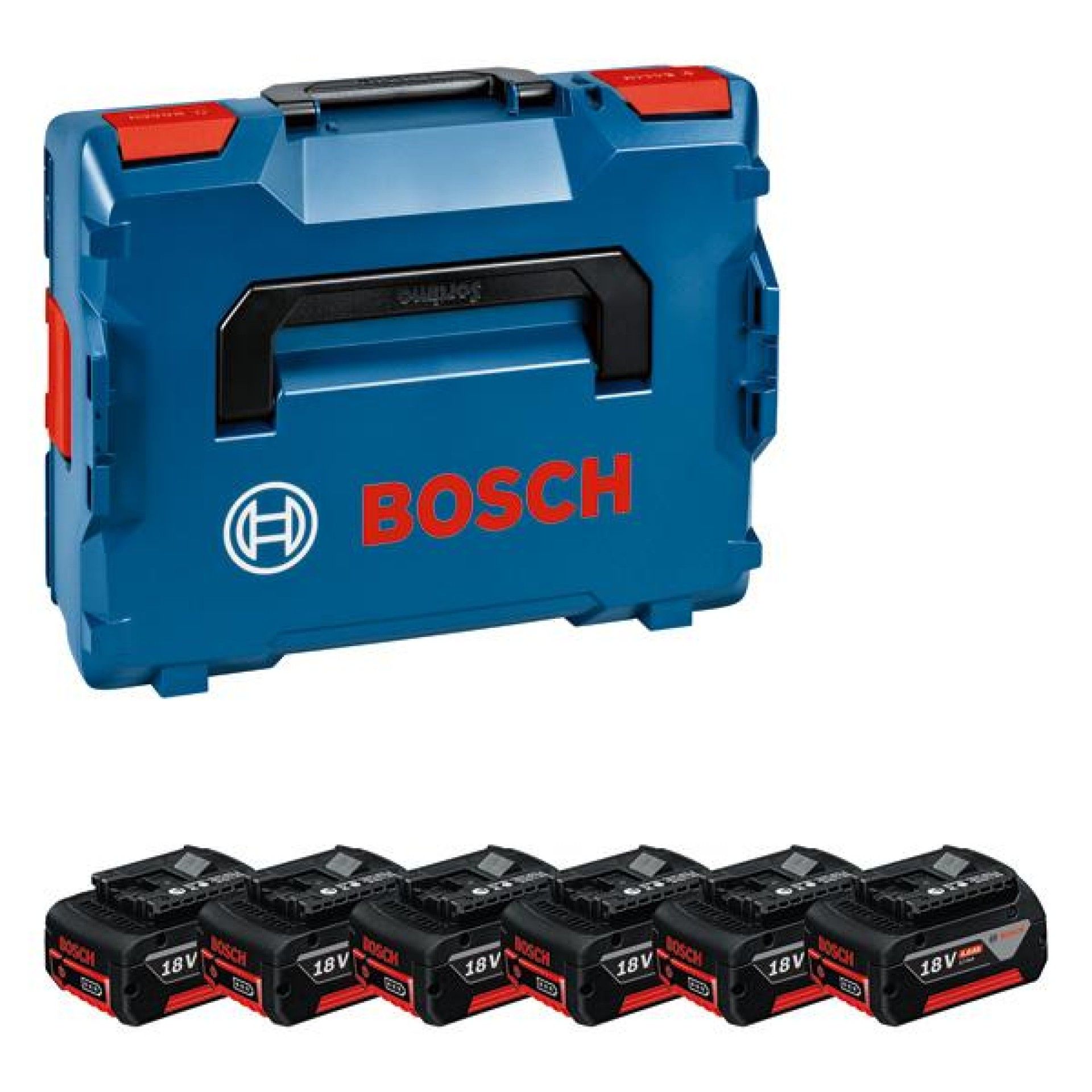 Pack de acumuladores 6 x GBA 18V 4.0Ah Professional refª 1600A02A2S BOSCH