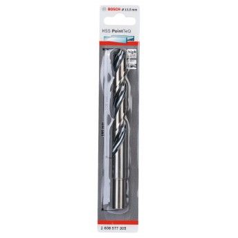 Broca helicoidal HSS PointTeQ 13,5 mm (encabadouro reduzido) refª 2608577305 BOSCH Broca helicoidal HSS PointTeQ 13,5 mm (encabadouro reduzido) refª 2608577305 BOSCH