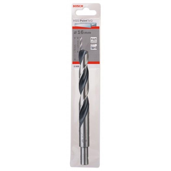 Broca helicoidal HSS PointTeQ 16,0 mm (encabadouro reduzido) refª 2608577310 BOSCH Broca helicoidal HSS PointTeQ 16,0 mm (encabadouro reduzido) refª 2608577310 BOSCH