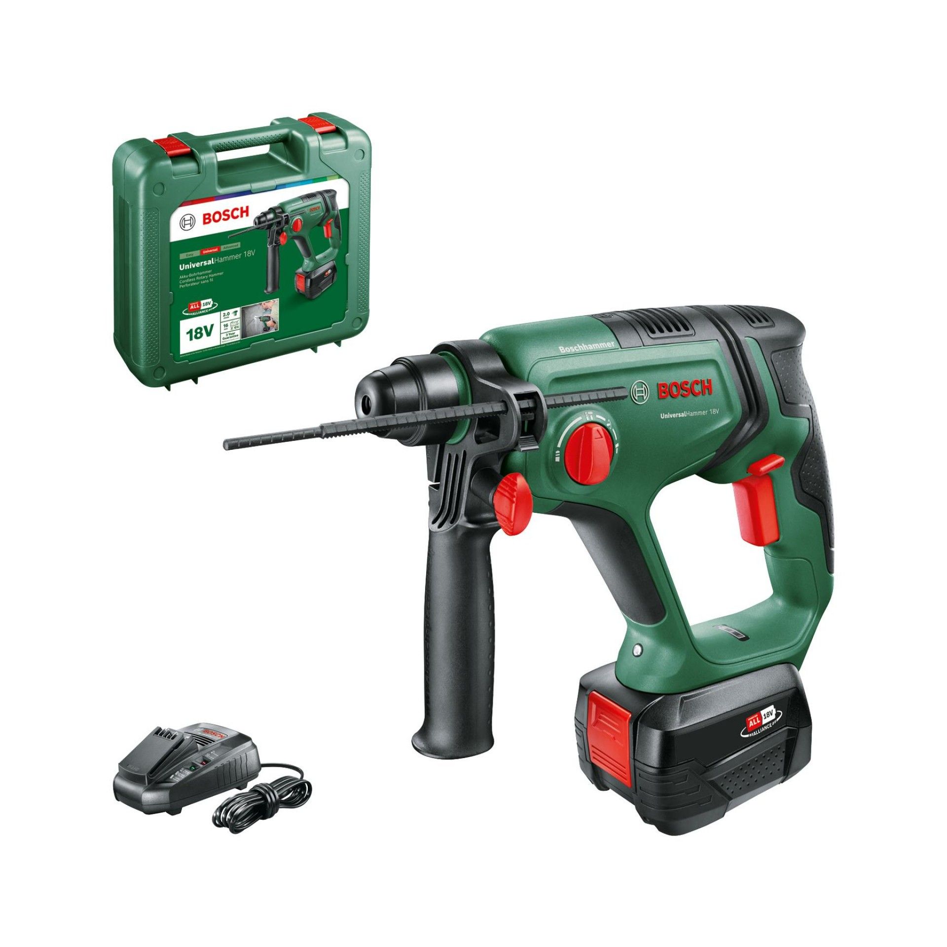 Martelo perfurador sem fio UniversalHammer 18V refª 06039D6004 BOSCH