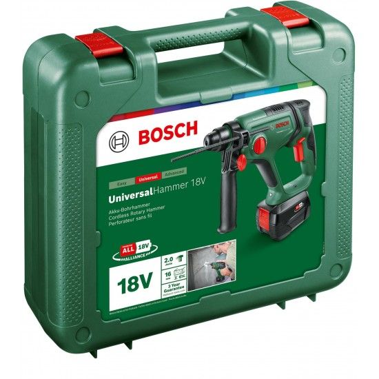 Martelo perfurador sem fio UniversalHammer 18V ref� 06039D6004 BOSCH