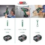 Martelo perfurador sem fio UniversalHammer 18V ref� 06039D6004 BOSCH