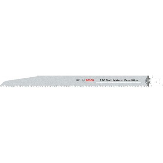Lâmina PRO Multi Material Demolition S1210VF, 1,6 x 22 x 300 mm, 5pç refª 2608657612 Bosch Lâmina PRO Multi Material Demolition S1210VF, 1,6 x 22 x 300 mm, 5pç refª 2608657612 Bosch