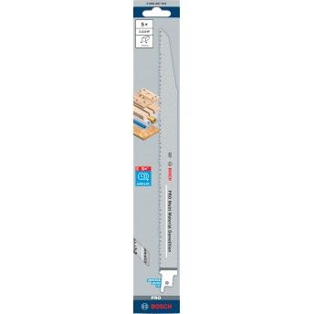 Lâmina PRO Multi Material Demolition S1210VF, 1,6 x 22 x 300 mm, 5pç refª 2608657612 Bosch Lâmina PRO Multi Material Demolition S1210VF, 1,6 x 22 x 300 mm, 5pç refª 2608657612 Bosch
