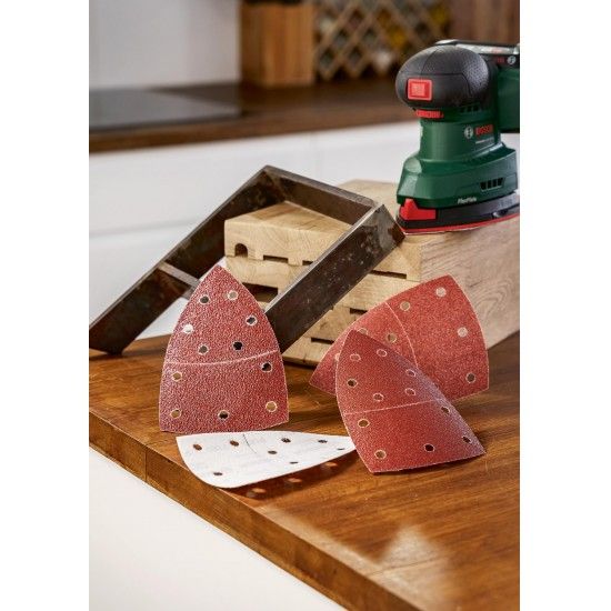 Lixas Delta G40/80/120/180 25pç refª 2607017112 BOSCH Lixas Delta G40/80/120/180 25pç refª 2607017112 BOSCH