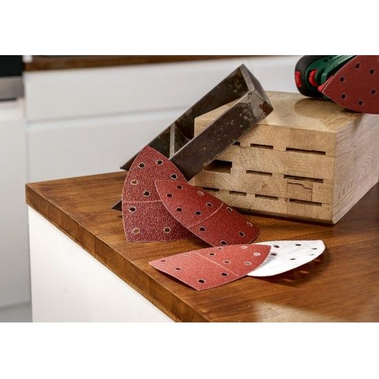 Lixas Delta G40/80/120/180 25pç refª 2607017112 BOSCH Lixas Delta G40/80/120/180 25pç refª 2607017112 BOSCH