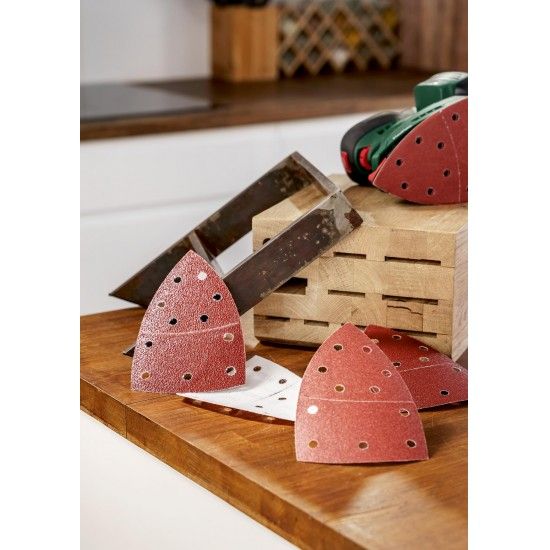 Lixas Delta G40/80/120/180 25pç refª 2607017112 BOSCH Lixas Delta G40/80/120/180 25pç refª 2607017112 BOSCH