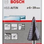 Broca escalonada HSS-AlTiN refª 2608588068 BOSCH Broca escalonada HSS-AlTiN refª 2608588068 BOSCH