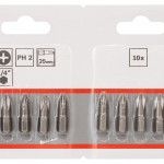 Pontas de aparafusar e chaves de caixa Ponta de aparafusar extradura refª 2607001512 BOSCH Pontas de aparafusar e chaves de caixa Ponta de aparafusar extradura refª 2607001512 BOSCH