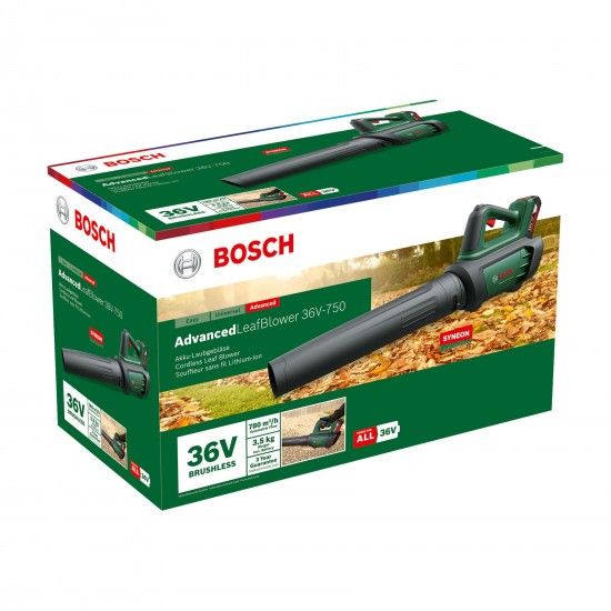 Soprador de folhas secas sem fio AdvancedLeafBlower 36V-750 ref� 06008C6000 BOSCH