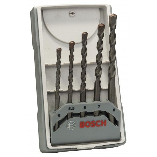 Kit Brocas para bet�o, 5 unidades, CYL-3, 5 - 8 mm ref� 2607017081 BOSCH