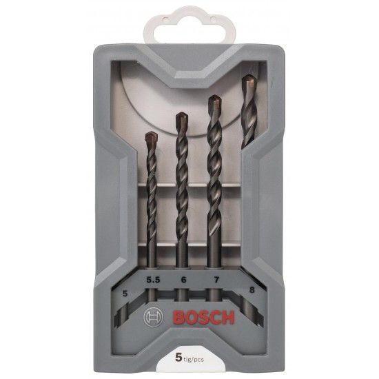 Kit Brocas para bet�o, 5 unidades, CYL-3, 5 - 8 mm ref� 2607017081 BOSCH