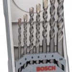 Kit Brocas para betão, 7 unidades, CYL-3, 4/5/6/6/7/8/10 mm refª 2607017082 BOSCH Kit Brocas para betão, 7 unidades, CYL-3, 4/5/6/6/7/8/10 mm refª 2607017082 BOSCH