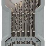 Kit Brocas para betão, 7 unidades, CYL-3, 4/5/6/6/7/8/10 mm refª 2607017082 BOSCH Kit Brocas para betão, 7 unidades, CYL-3, 4/5/6/6/7/8/10 mm refª 2607017082 BOSCH