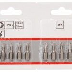 Bits �. PH 1, 25 mm ref� 2607001509 BOSCH