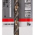 Broca em HSS-Co, DIN 338 ref� 2608585858 BOSCH