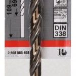 Broca em HSS-Co, DIN 338 ref� 2608585858 BOSCH